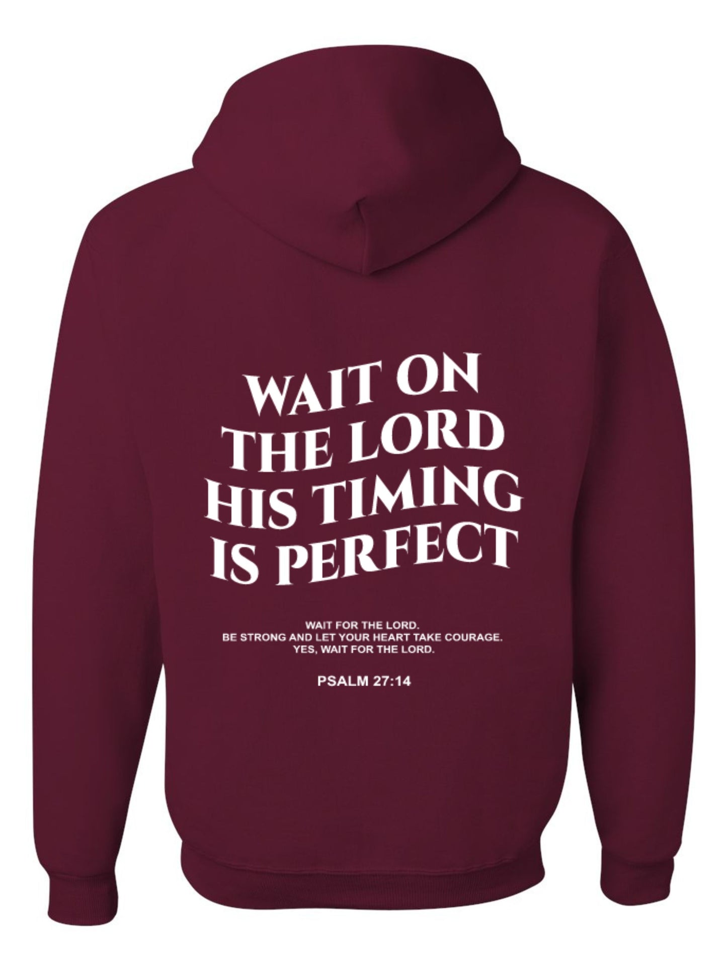 WAIT ON THE LORD HOODIE