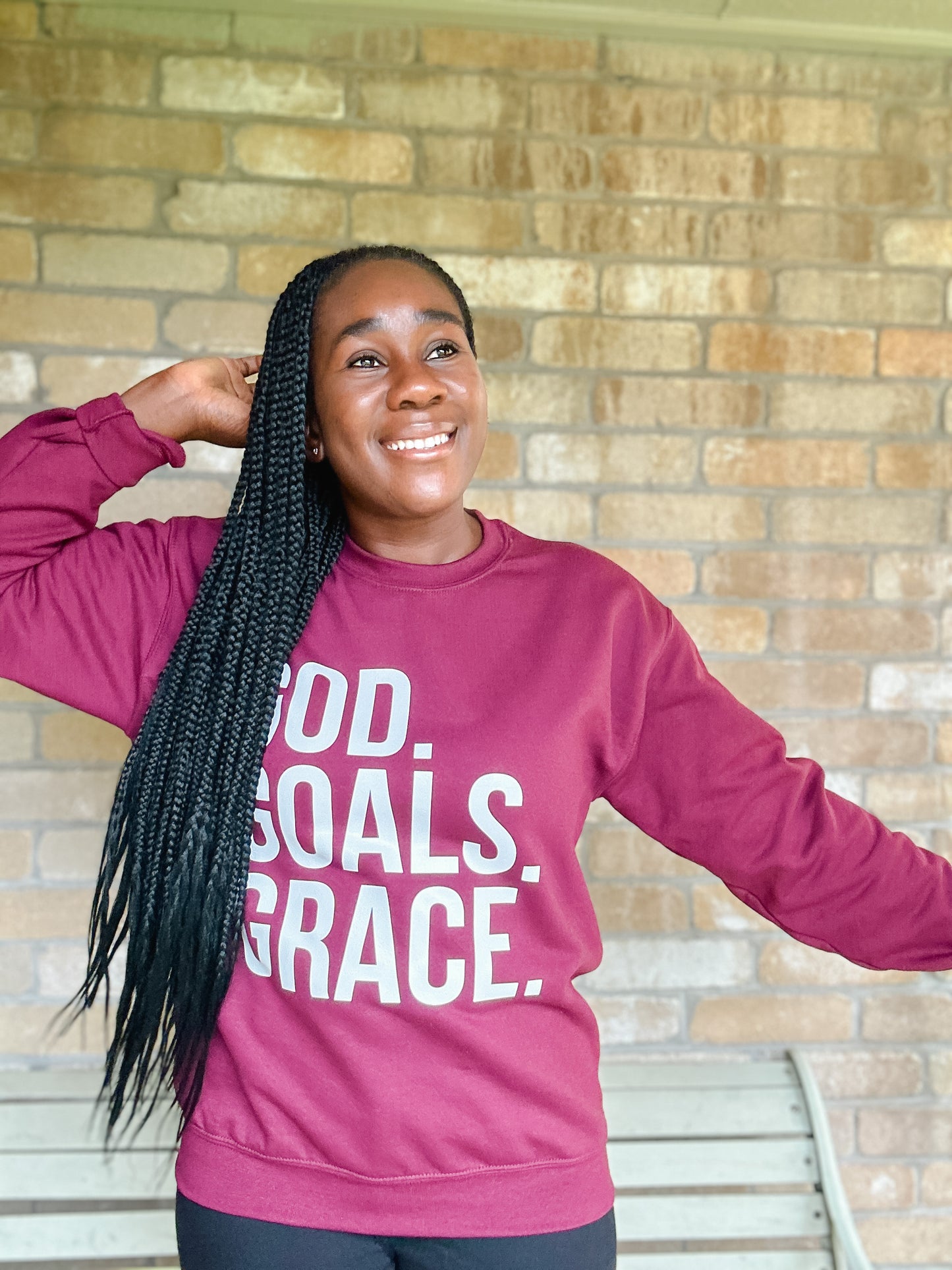 GOD GOALS GRACE Sweatshirt