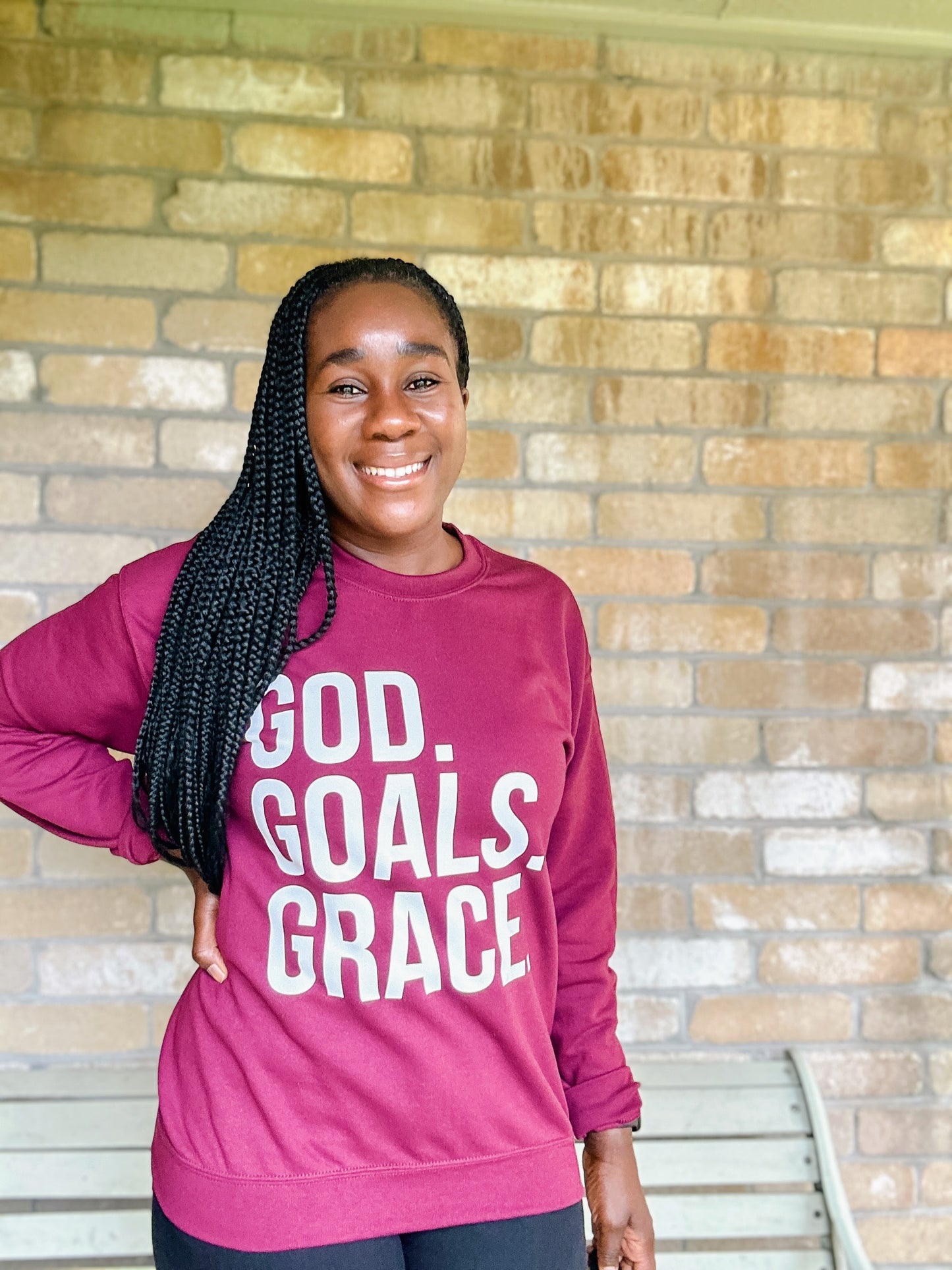 GOD GOALS GRACE Sweatshirt