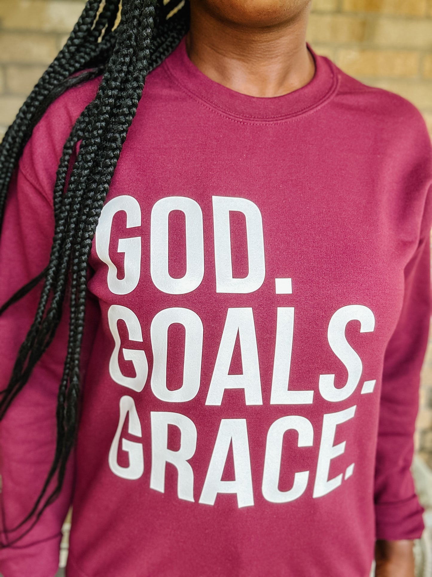 GOD GOALS GRACE Sweatshirt