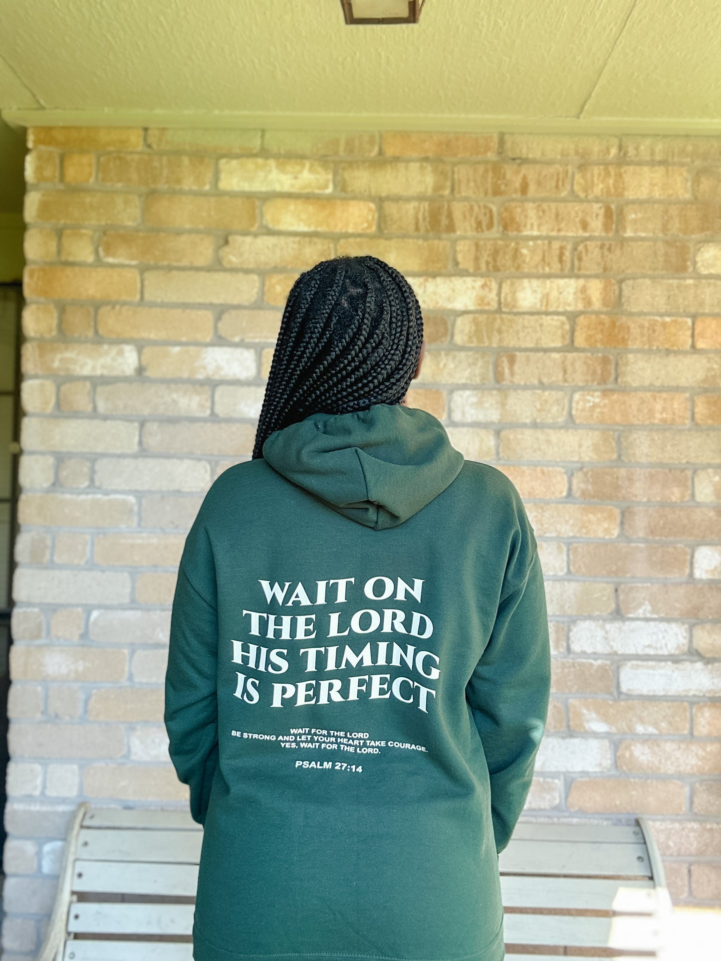 WAIT ON THE LORD HOODIE