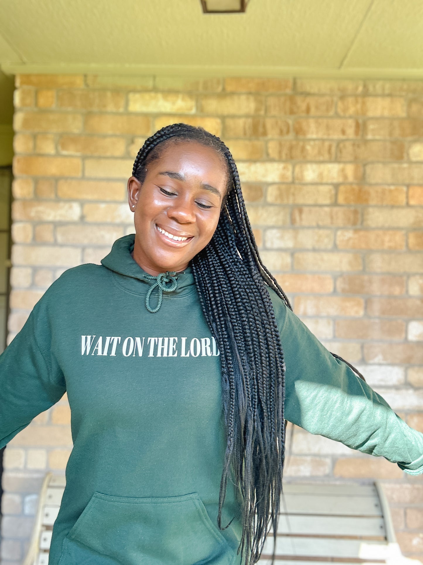 WAIT ON THE LORD HOODIE