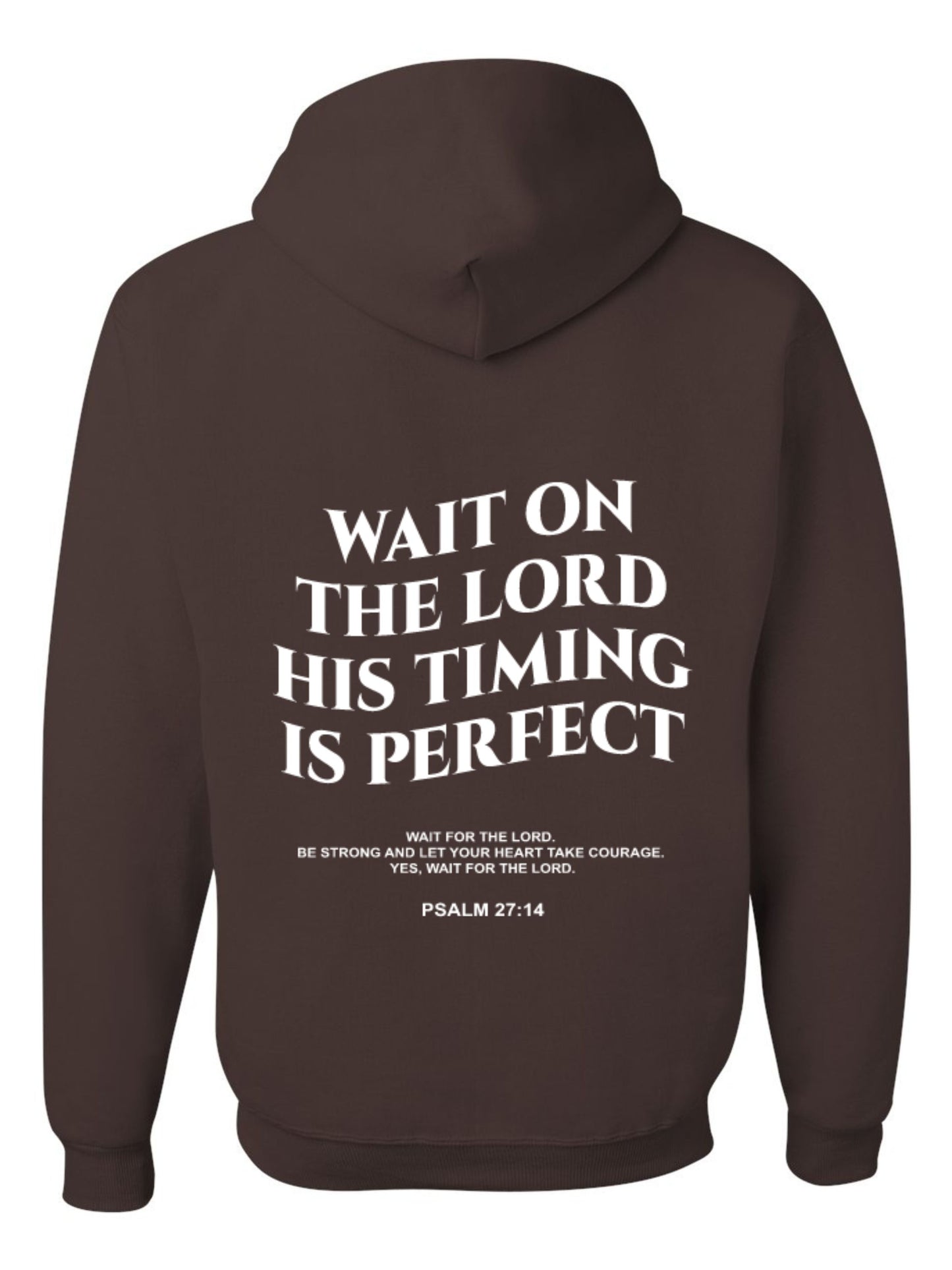 WAIT ON THE LORD HOODIE